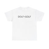 Chainbang - DOLF OVER GOLF Unisex Heavy Cotton Tee