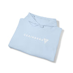 Chainbang- Classic White Bar logo Hooded Sweatshirt (12 color options)