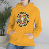 I’m here for the Chainbang Unisex Heavy Blend™ Hooded Sweatshirt