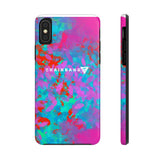 Chainbang-Pink Flora Tough Phone Cases