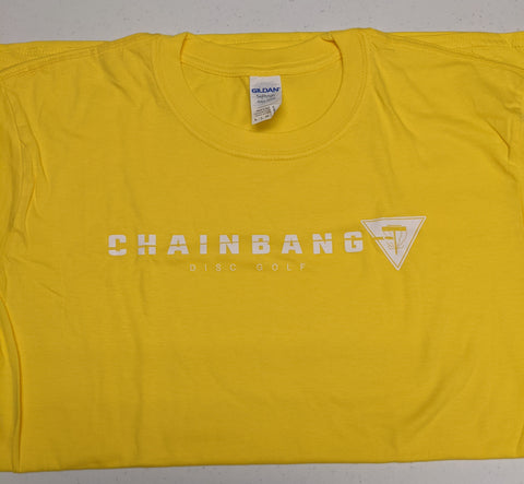 Chainbang - Yellow 'Chainbang Bar Logo' Shirt