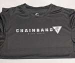 Chainbang - Charcoal 'Chainbang Bar Logo' Dri-Fit Shirt