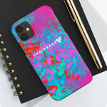 Chainbang-Pink Flora Tough Phone Cases