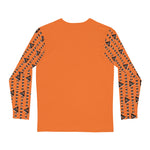 Chainbang-Men's Long Sleeve double stamp orange Jersey