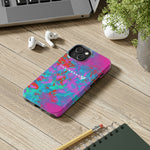 Chainbang-Pink Flora Tough Phone Cases