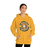 I’m here for the Chainbang Unisex Heavy Blend™ Hooded Sweatshirt