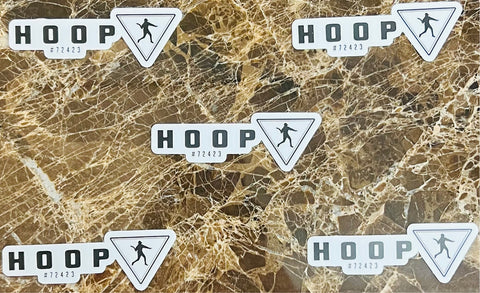 Chainbang-Austin Hoop Bar Logo Stickers